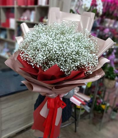 Букет цветов из: Гипсофила в Поречье