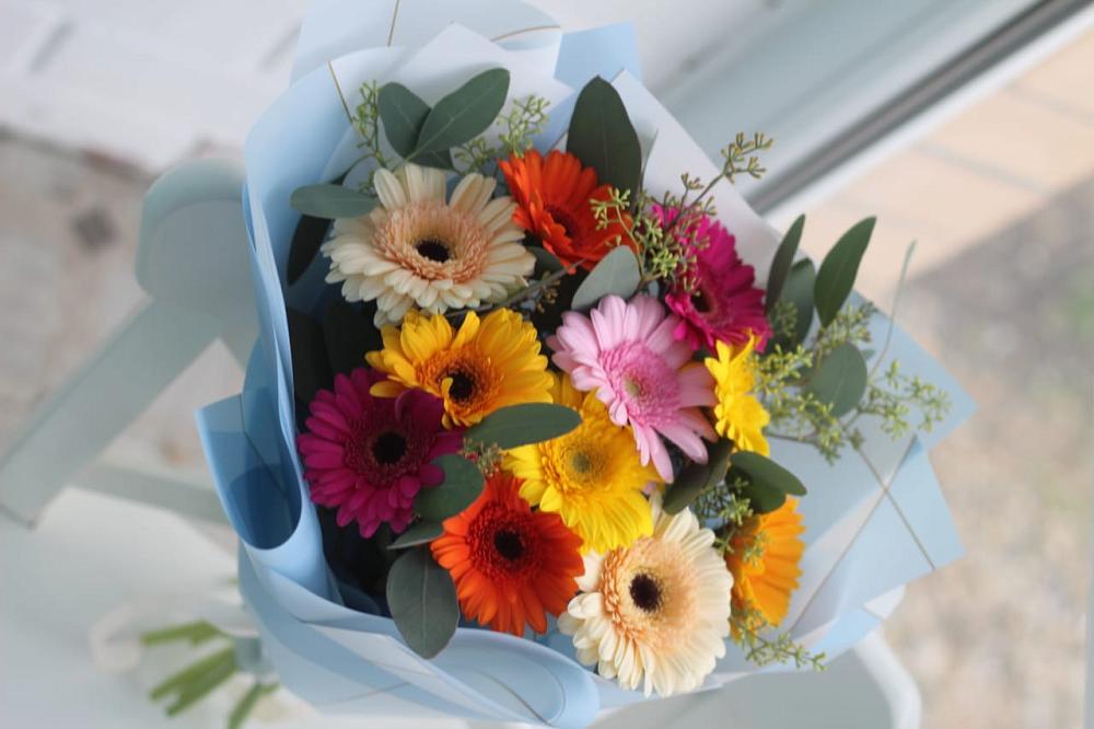 Букет цветов из: Герберы в Поречье