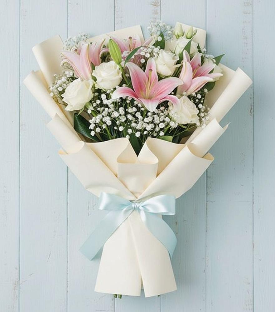 Букет цветов из: Лилии в Поречье