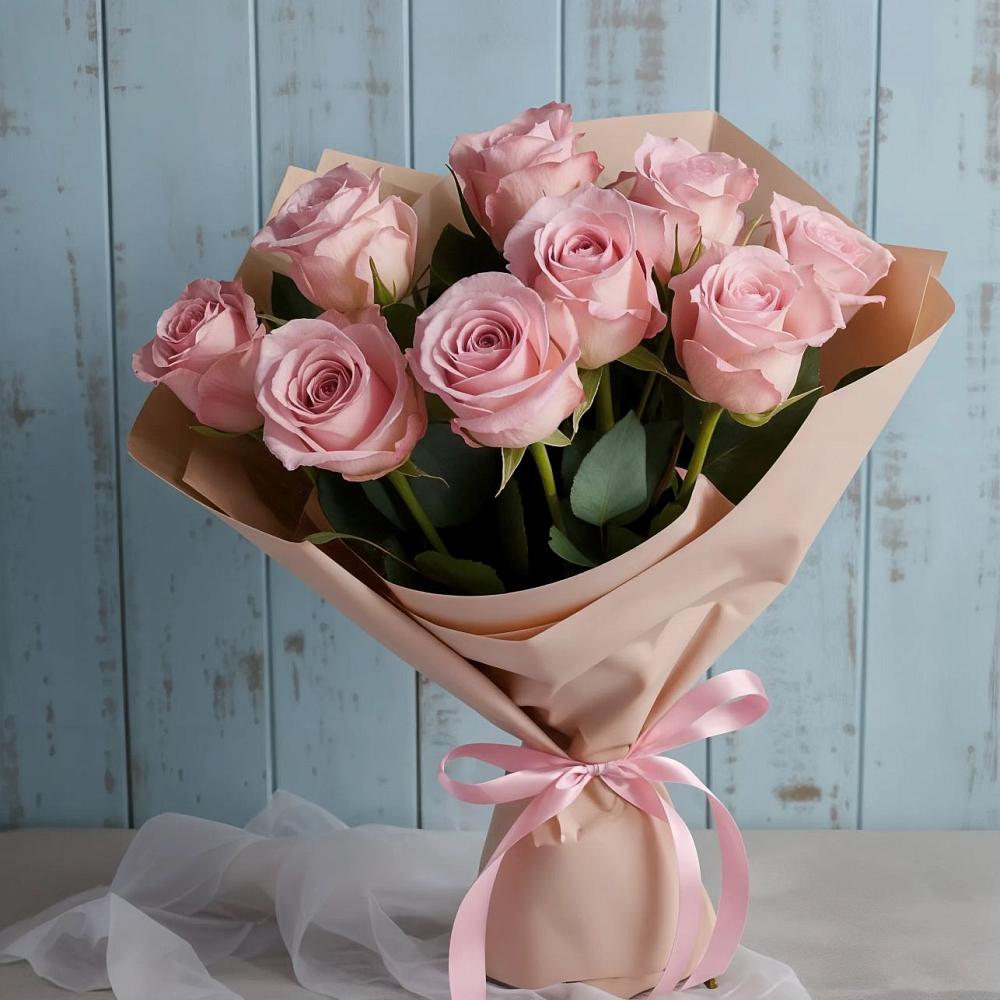 Букет цветов из: Розы в Поречье