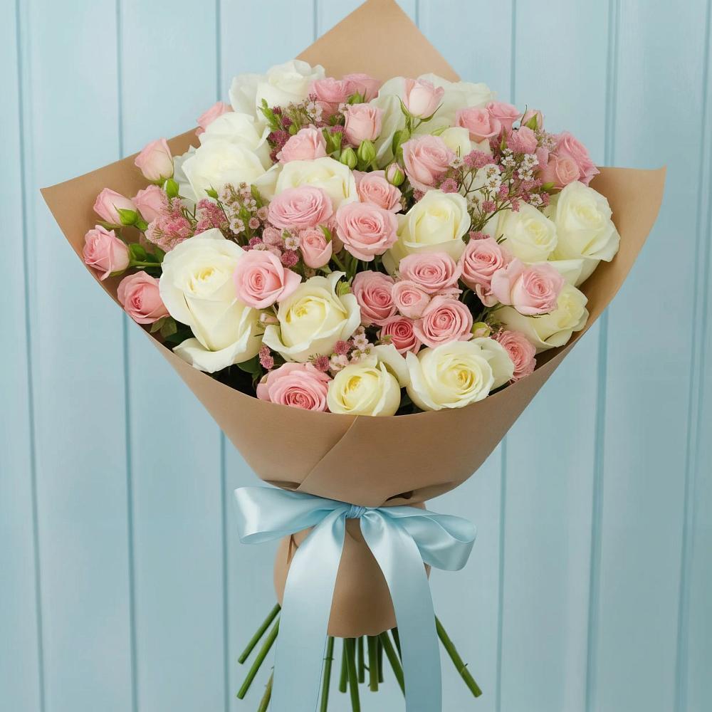 Букет цветов из: Розы в Поречье