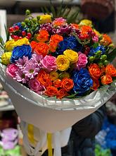 Букет цветов из:  Розы и Хризантемы #REPLACE_PRED# Поречье