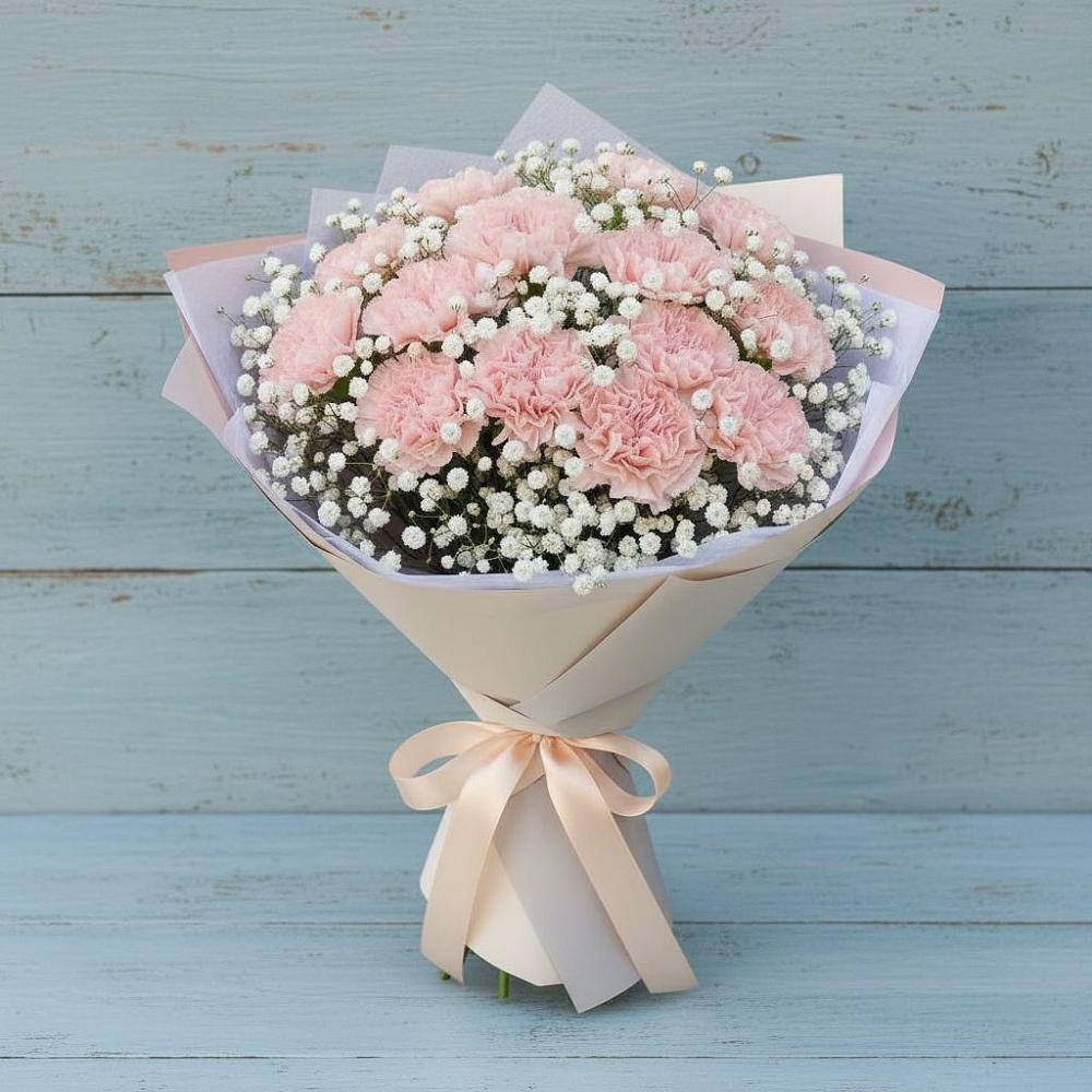 Букет цветов из: Гвоздики в Поречье