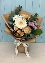 Букет цветов из:  Герберы и Хризантемы в Поречье