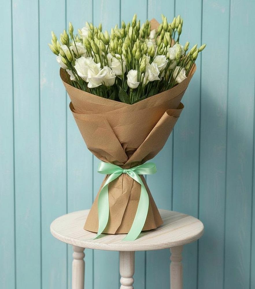 Букет цветов из: Лизиантусы в Поречье