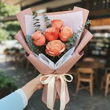 Букет цветов из:  Розы в Поречье