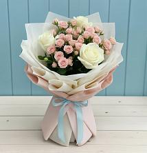 Букет цветов из:  Розы в Поречье