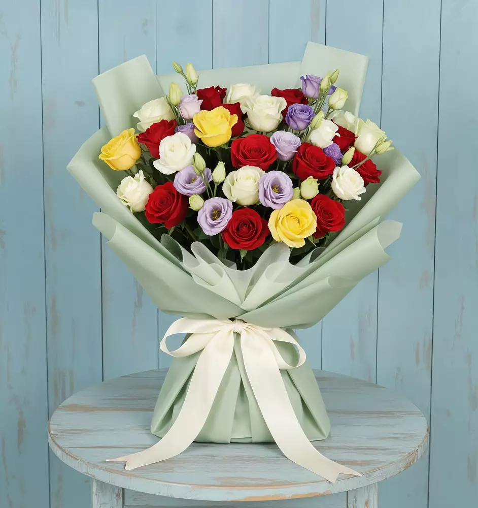 Букет цветов из: Розы в Поречье