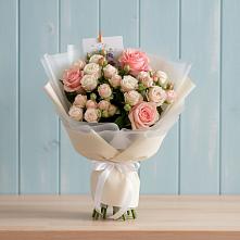 Букет цветов из:  Розы #REPLACE_PRED# Поречье