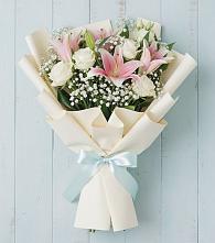 Букет цветов из:  Лилии в Поречье